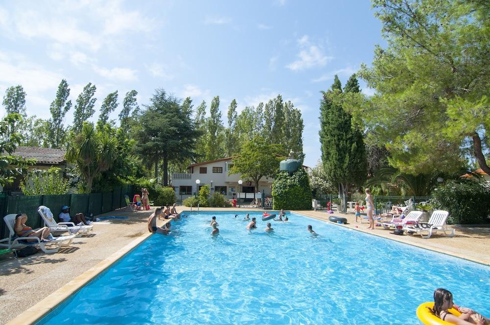 Camping Le Rebau Montblanc Zewnętrze zdjęcie