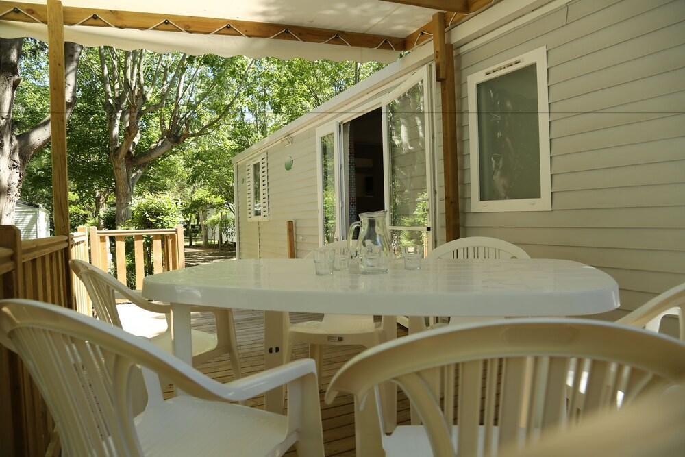 Camping Le Rebau Montblanc Zewnętrze zdjęcie