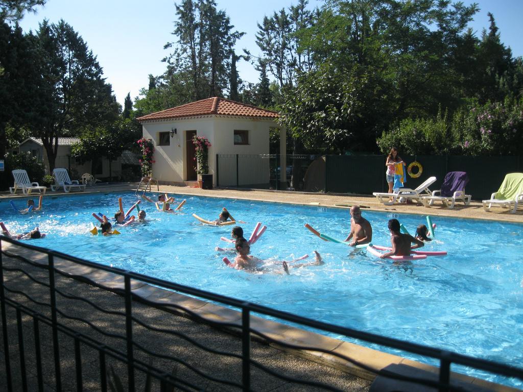 Camping Le Rebau Montblanc Zewnętrze zdjęcie